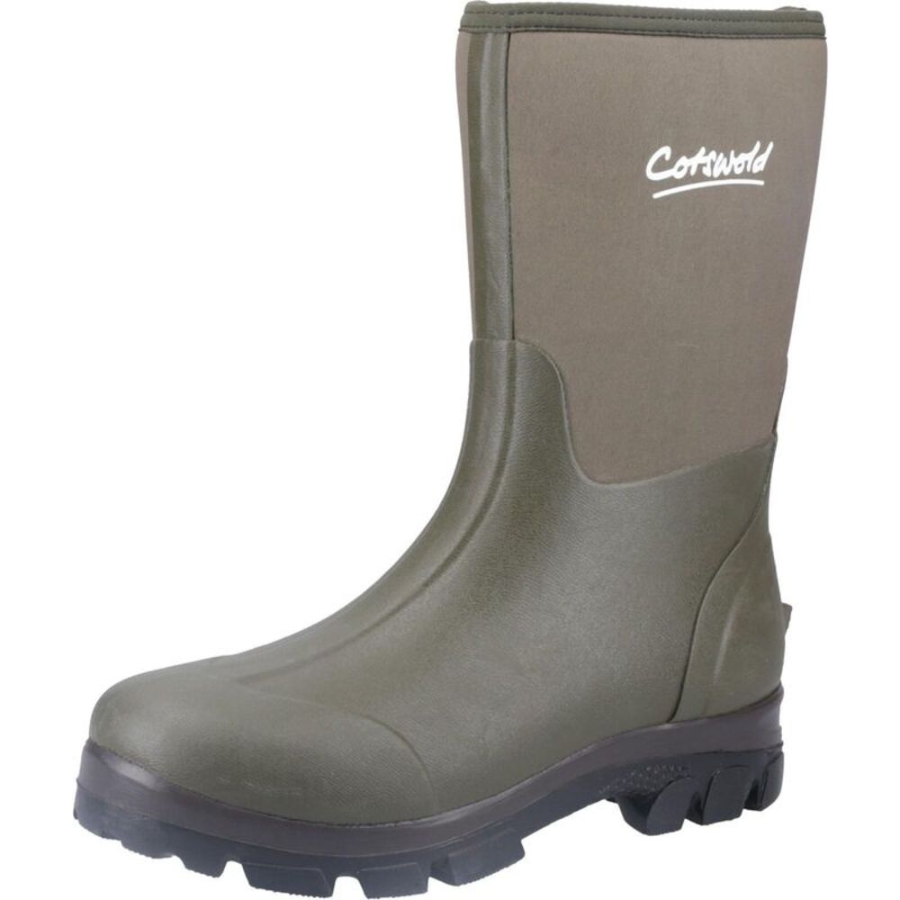 Cotswold Mens Kensington Neoprene Galoshes / Green